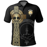 Clan Charteris (Earls of Wemyss) Clan Unisex Polo Shirt - Celtic Tree Of Life YY65 Charteris (Earls of Wemyss) Tartan Tartan Polo